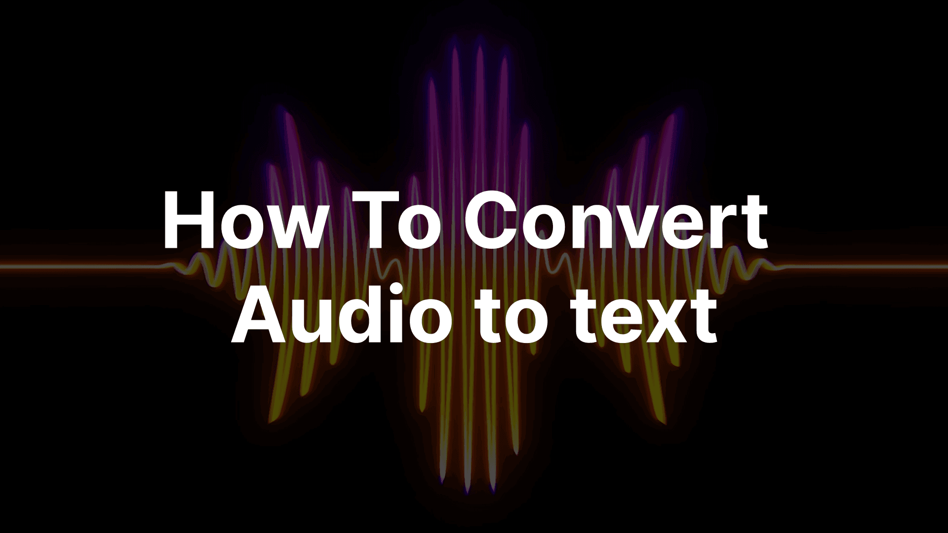How to convert audio to text with AI transcription in 2026